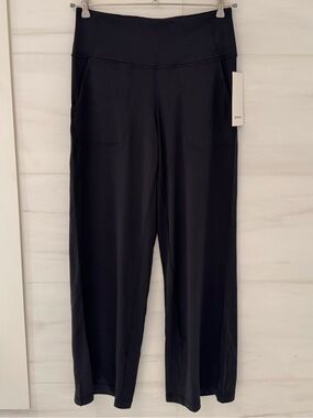 Lululemon Align High Rise Wide Leg Pant 31" Size 10 Black NWT